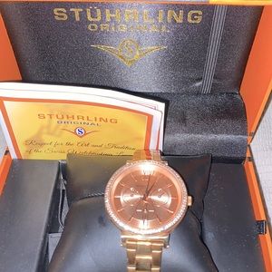 Luxury Stuhling rose gold watch